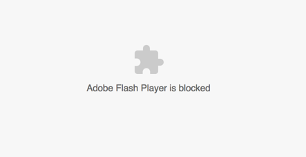 阻止 Adob​​e Flash Player
