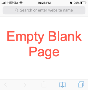 将收藏夹设置为空文件夹