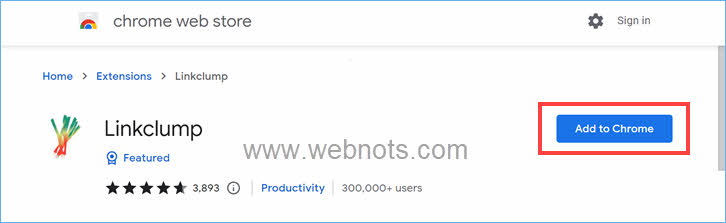 安装 Linkclump Chrome 扩展