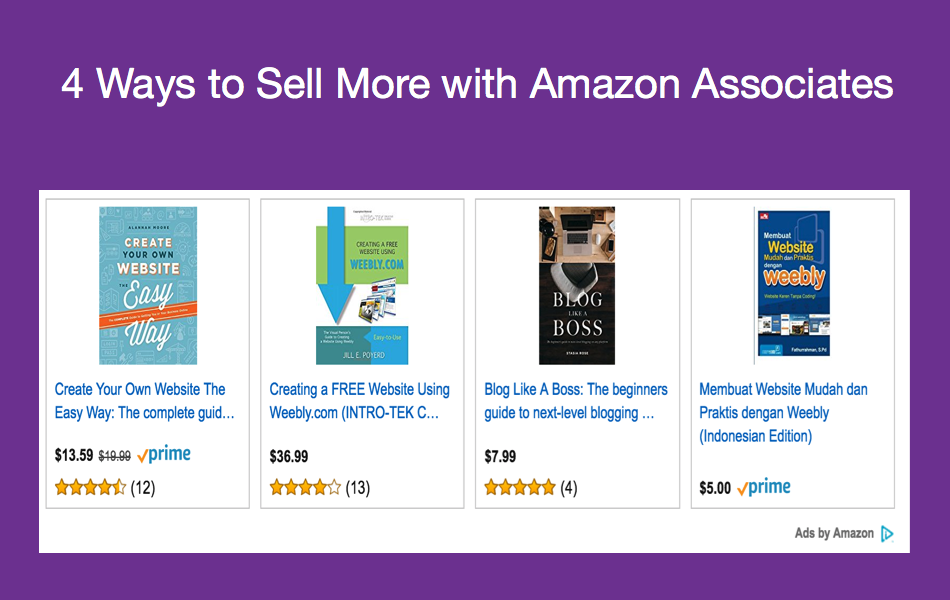 4 Ways to Sell More with Amazon Associates