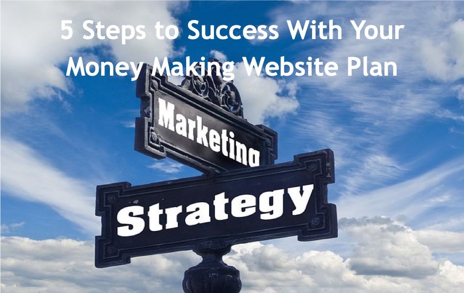 5 Steps to Success With Your Money Making Website Plan