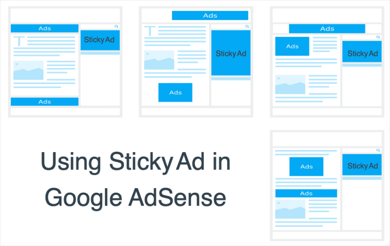 AdSense Sticky Ads