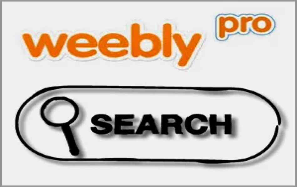 Add Search Box in Weebly Site