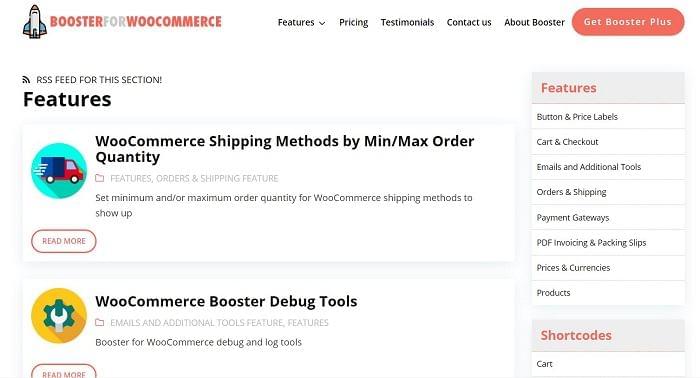 Booster Plus for WooCommerce插件