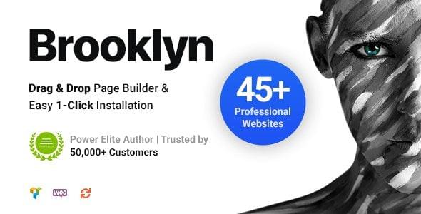 Brooklyn Creative Multi Purpose Responsive WordPress Theme