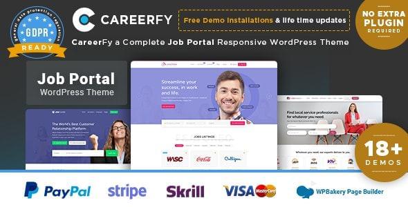 Careerfy Theme Job Board WordPress