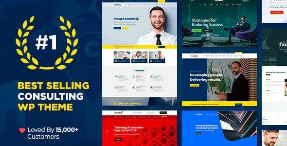商业金融WordPress主题Consulting