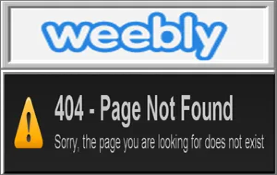 Custom Weebly 404 Page