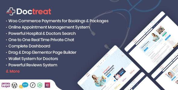 医生目录WordPress主题Doctreat