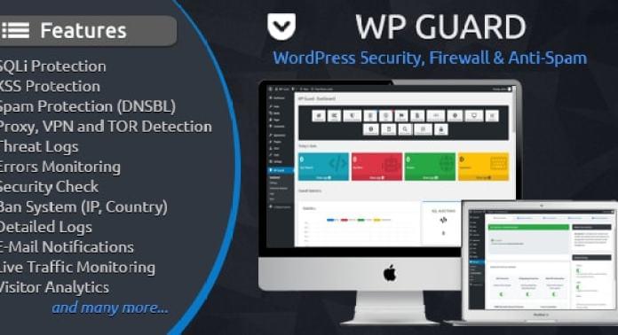WordPress防火墙反垃圾邮件插件WP Guard