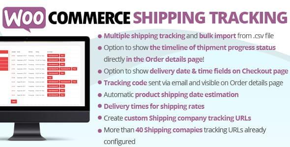 WordPress运输跟踪插件WooCommerce Shipping Tracking
