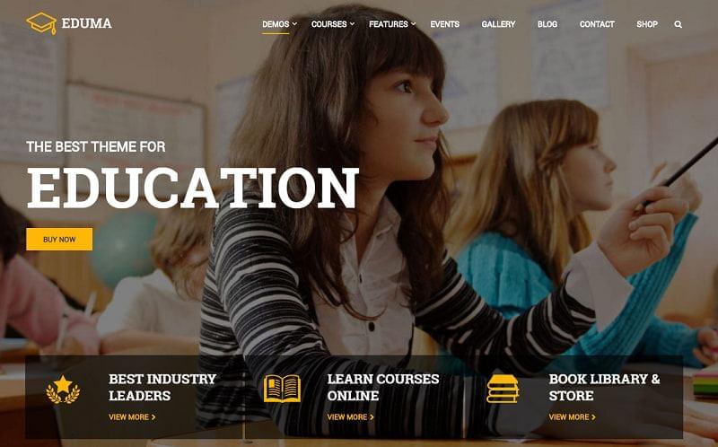 Eduma Education WordPress Theme