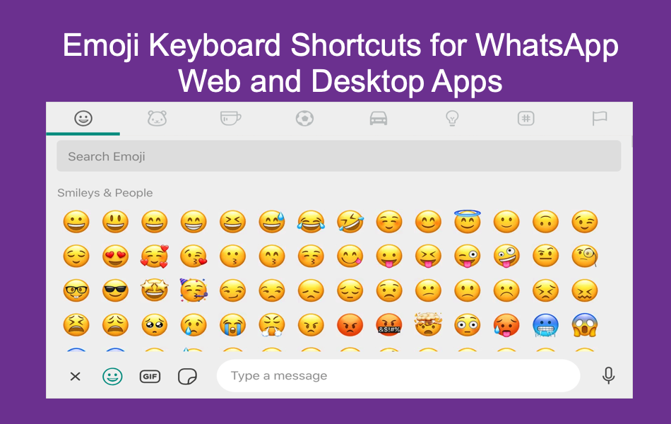 Emoji Keyboard Shortcuts For Whatsapp Web And Desktop Apps.png