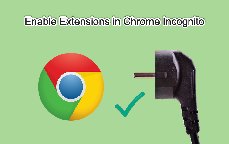 Enable Extensions in Chrome Incognito Mode