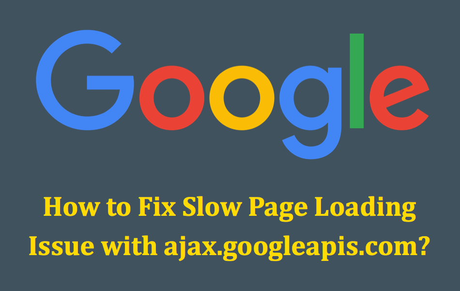 Fix Slow Page Loading Issue with Google Scripts
