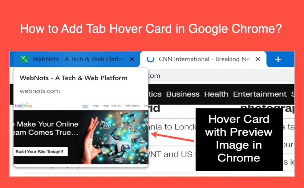How to Add Tab Hover Card in Google Chrome