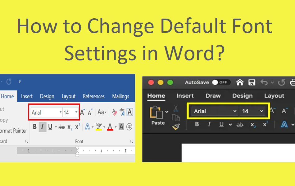 How to Change Default Font Settings in Word