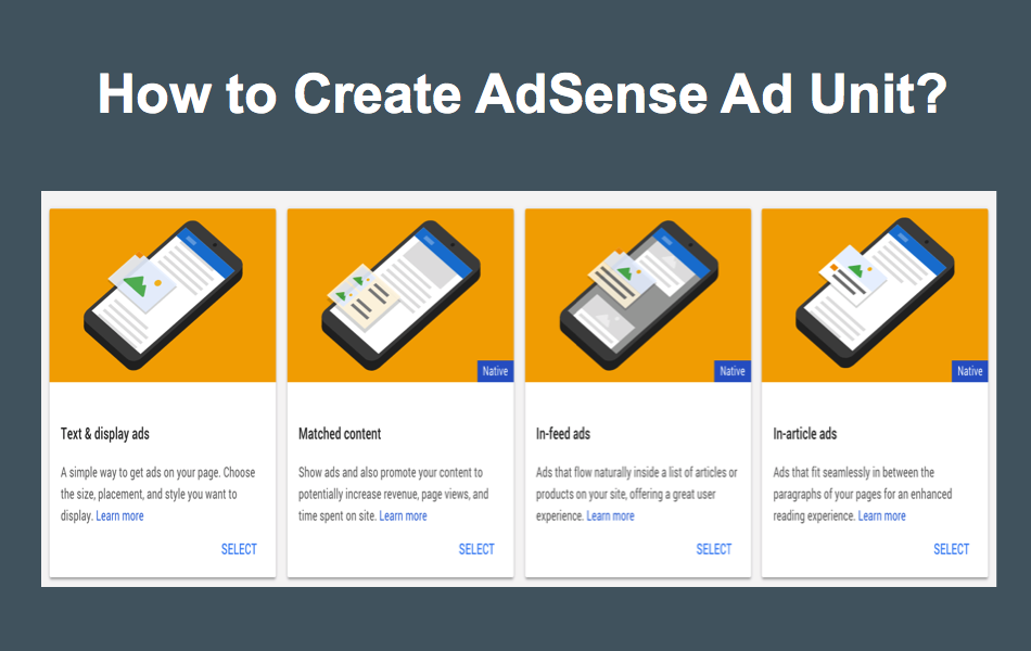 How to Create AdSense Ad Unit