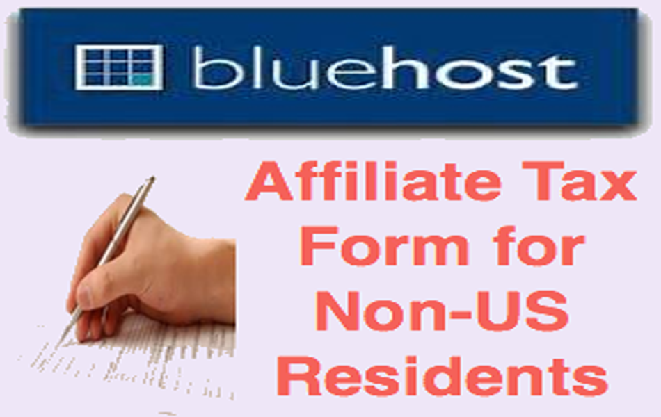 How to Fill Bluehost Affiliate Tax Form