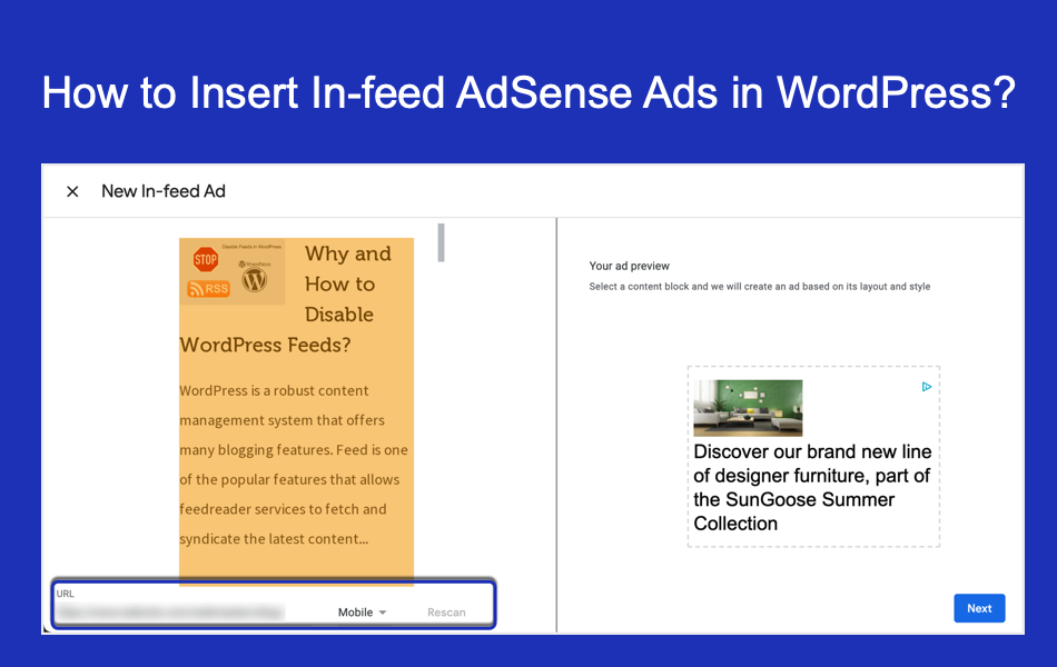 How to Insert In feed AdSense Ads in WordPress