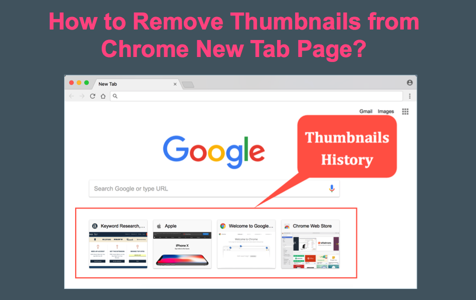 How to Remove Thumbnails from Chrome New Tab Page