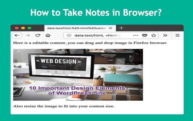 How to Take Notes in Browser