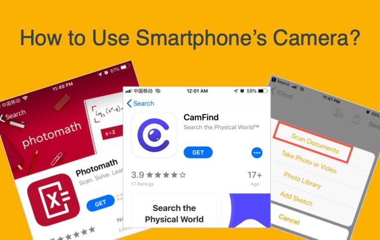 How to Use Smartphones Camera