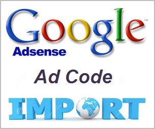 Import AdSense Ad Code