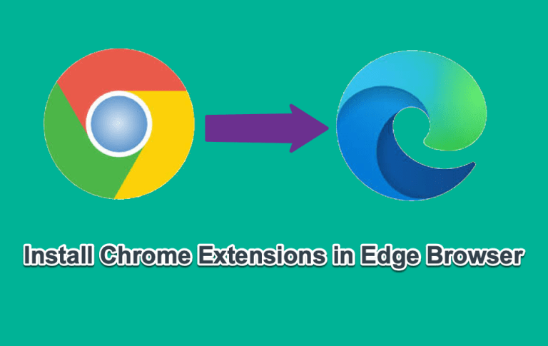 Install Chrome Extensions in Edge Browser
