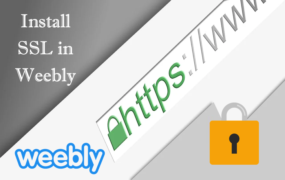 Install SSL Certificate in Weebly
