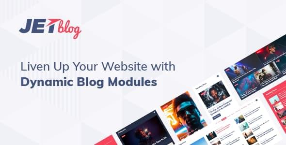 Elementor Page Builder博客包JetBlog