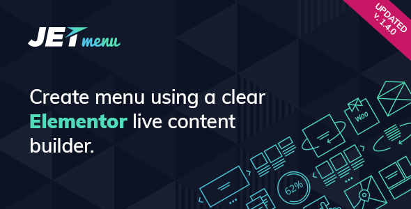 Elementor Page Builder超级菜单JetMenu