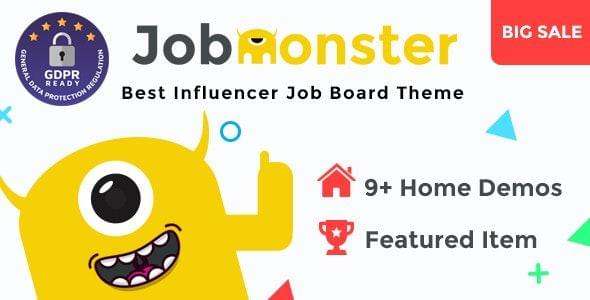 工作委员会WordPress主题Jobmonster