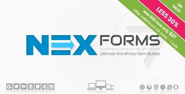 WordPress表单生成器NEX-Forms