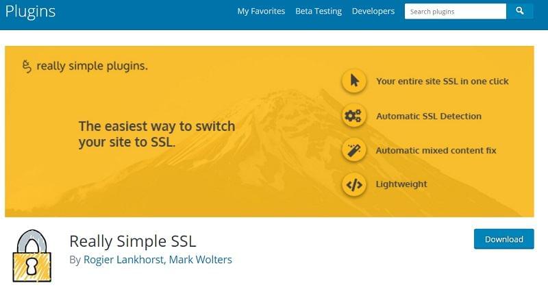 优化您的网站SSL Really Simple SSL Pro