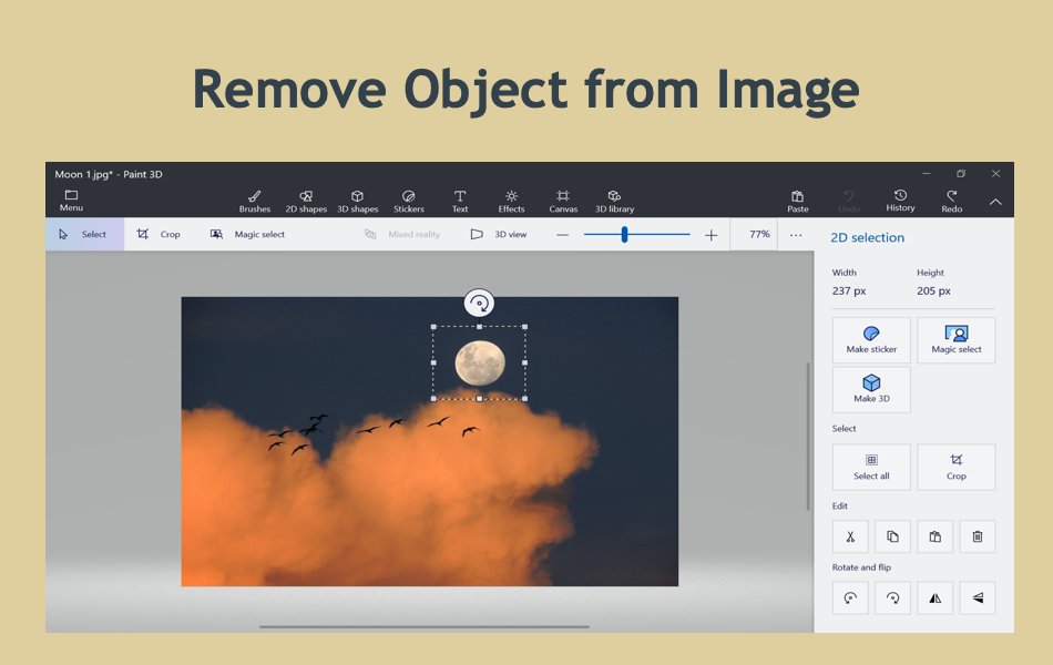 Remove Object from Image