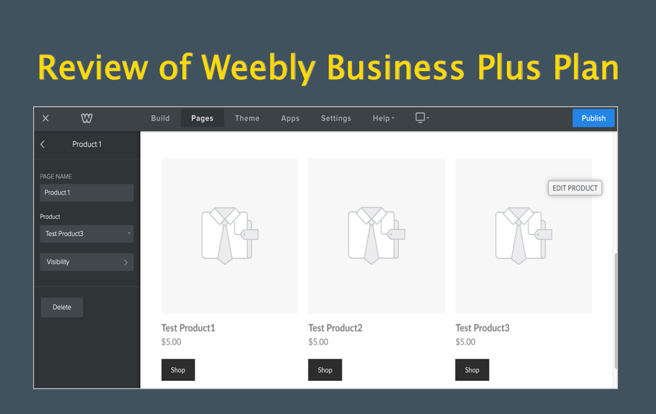 Review of Weebly Business Plus Plan