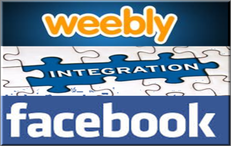 Weebly Facebook Integration 1