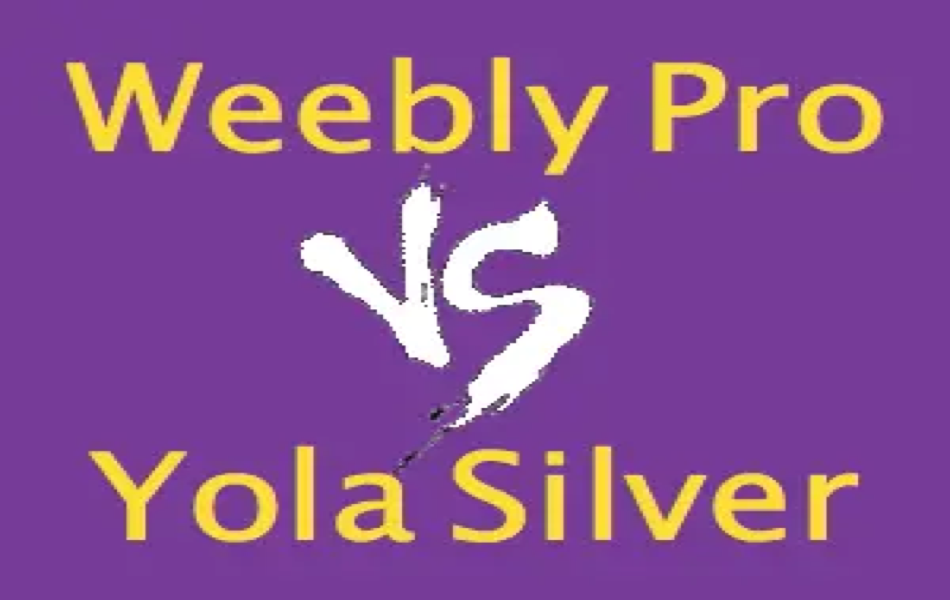 Weebly Pro Vs Yola Silver