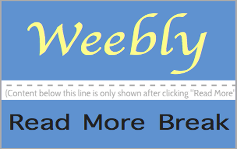 Weebly Read More Break Element
