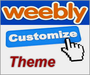 Weebly Theme Customization