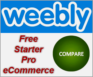 Weebly 计划的比较