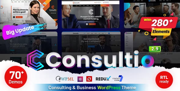 consultio consulting business wordpress