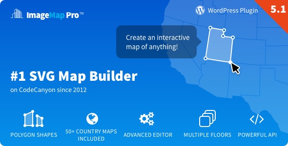 WordPress图像地图插件SVG Map Builder