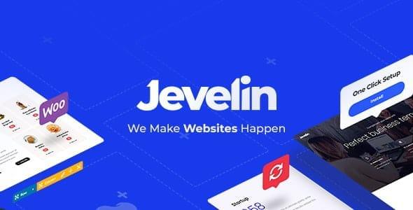 多用途高级响应式WordPress主题Jevelin