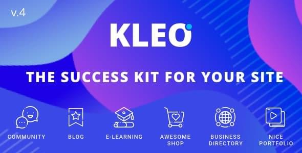 kleo pro community focused multi purpose buddypress wordpress theme