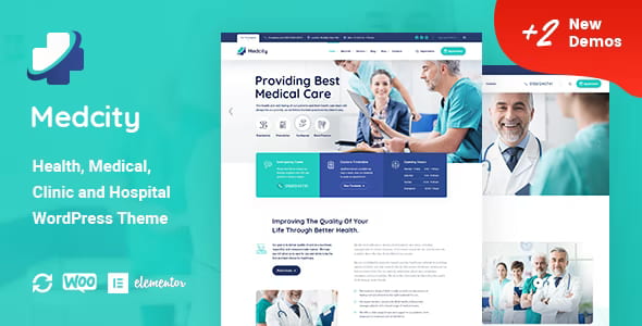 medcity health medical wordpress theme