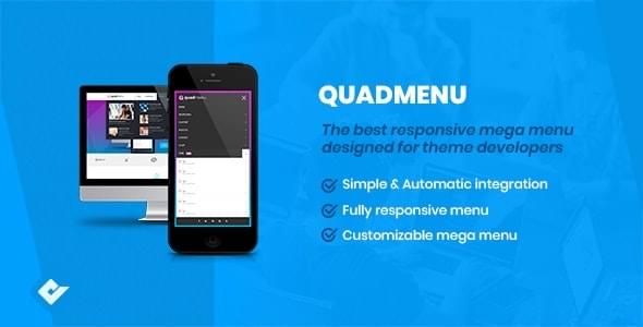 quadmenu responsive wordpress mega menu