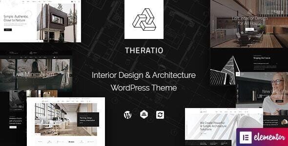 theratio architecture interior design theme for elementor