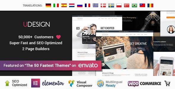 udesign responsive wordpress theme